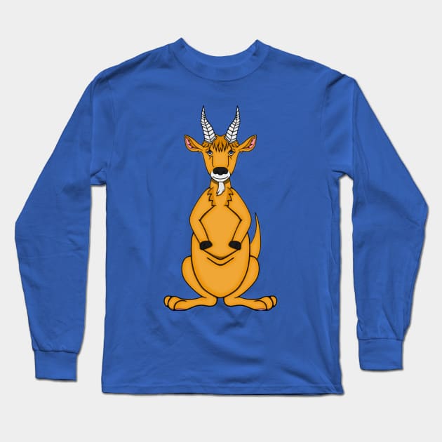 KANGAROO-GOAT Long Sleeve T-Shirt by MarkLORIGINAL